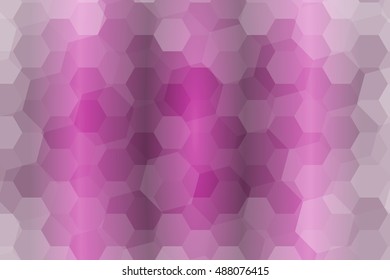 abstract purple hexagon background. vector. geometric pattern with gradient. ideas for your business presentations, printing, design.