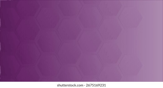 Abstract Purple Hexagonal Pattern Background with Gradient Design eps10
