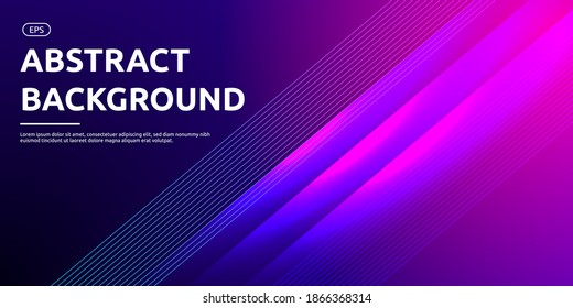 Abstract purple in high speed motion light background