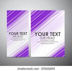 Abstract purple line. Graphic resources design template. Vector illustration