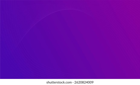 Abstract purple line pattern background vector. Abstract wave background with purple line pattern. Dynamic wave pattern. Futuristic technology concept. Vector illustration