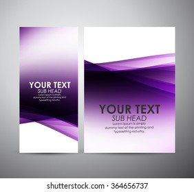 Abstract purple line pattern. Graphic resources design template. Vector illustration