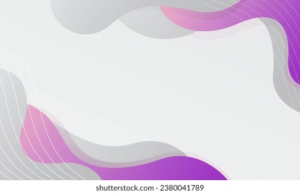 Abstract purple liquid background. Fluid shapes composition. Vector illustration