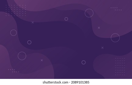 Resumen Fondo líquido púrpura. Diseño de fondo moderno. color de gradiente. Composición de formas fluidas. Apto para sitio web, carteles, fondos de pantalla, folletos, carteles