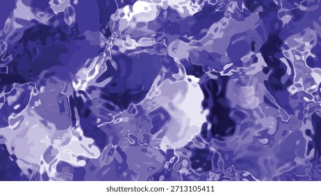 Abstract Purple Liquid Surface with Light Reflections Seamless Loop Background Texture, Abstracts Plastic Water, Stock royalty free image.