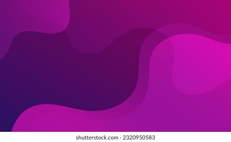 Resumen del fondo de la onda líquida púrpura.  Fondo abstracto moderno con formas y líneas geométricas. Vector Eps10
