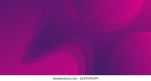 Abstract purple liquid wave background. Fluid composition of shapes.