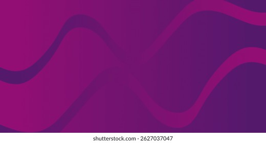 Abstract purple liquid wave background. Fluid composition of shapes. Vector illustration