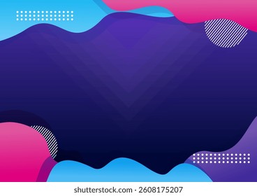 abstract purple magenta blue wavy background