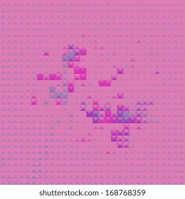 abstract purple mosaic pattern background