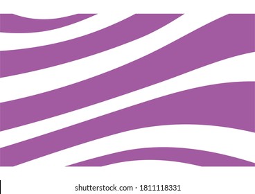 Resumen púrpura sobre fondo de ondas blancas Ilustraciones para plantillas