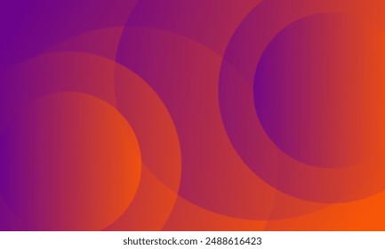 abstrack círculo de fondo, color de degradado naranja púrpura, diseño de Vector. Plantilla para póster, folleto, folleto, folleto, folleto, tarjeta, Anuncio, cubierta del libro, Fondo de pantalla, Web, telón de fondo