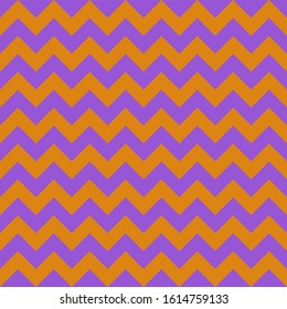 Abstract purple orange geometric zigzag texture. Vector illustration.