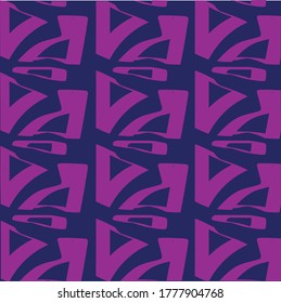 Abstract Purple Paper Fashion Style 2000