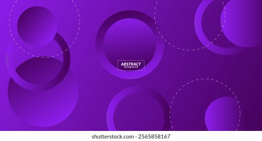 Abstract purple pattern background. Circle gradient pattern composition. Creative design for poster, web, landing page, page, cover, ads and more. Vector Eps10.