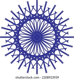 Abstract purple pattern. Modern purple ornament. Vector design Illustration.