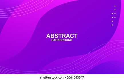 Resumen de fondo morado y rosa. Composición dinámica de formas. Vector Eps10