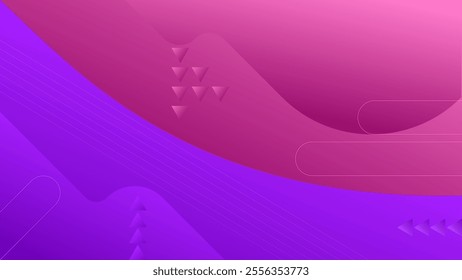ABSTRACT PURPLE PINK BACKGROUND ELEGANT GRADIENT SMOOTH LIQUID COLORFUL DESIGN WITH HAND DRAWN SHAPES VECTOR TEMPLATE GOOD FOR MODERN WEBSITE, WALLPAPER, COVER DESIGN 