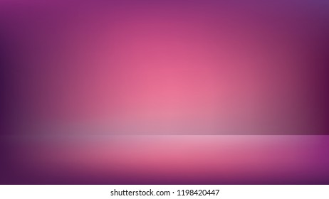 Abstract purple pink display background with radial gradient effect