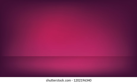 Abstract purple pink display background with radial gradient effect