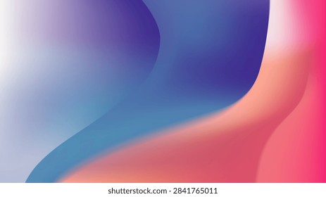 Abstract Purple Pink Flowing Gradient Background