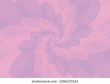 fondo de degradado púrpura abstracto con flor