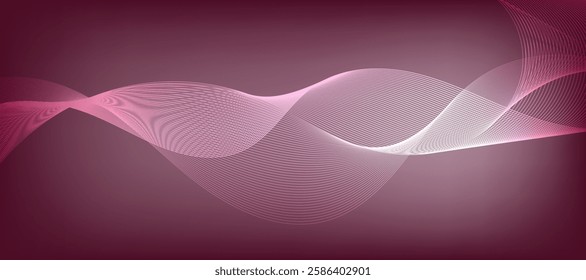 abstract purple pink gradient background, business technology digital communication template, artificial intelligence illustration element, future banner poster cover pattern creative graphic vector