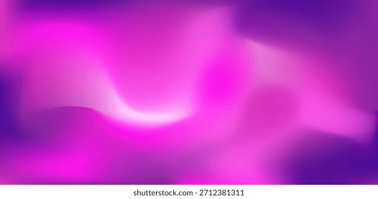 Abstract purple and pink gradient background with smooth flowing waves. Modern digital design perfect for wallpapers, presentations, banners, and creative projects