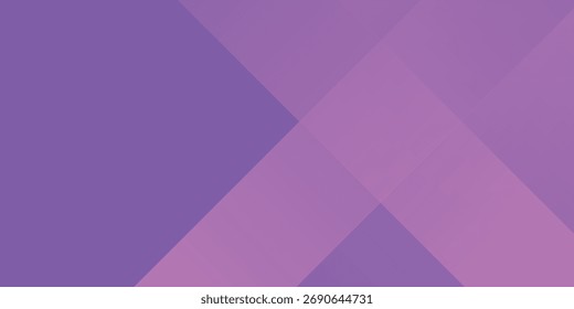 Fundo de retângulo diagonal de gradiente rosa roxo abstrato. Design de composição de formas dinâmicas simples. Pronto para banner, cartaz, apresentação, sobreposição. Ilustração vetorial.