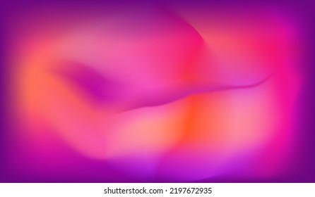 fondo abstracto de degradado vectorial púrpura rosa naranja