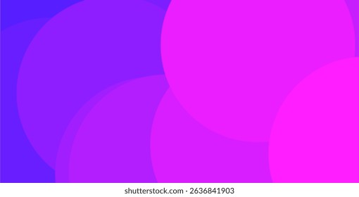 Abstract purple pink overlapping circles - excellent for creative presentations