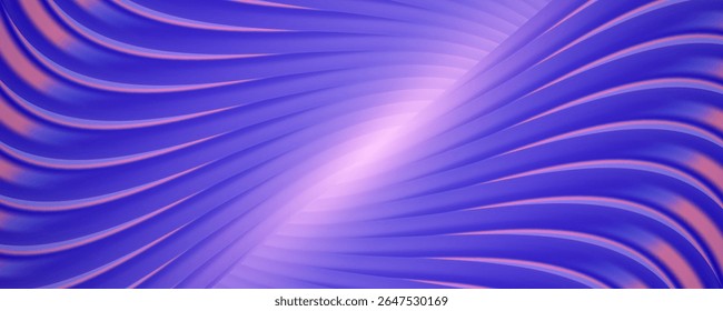 Abstract purple and pink swirling lines, vibrant and dynamic
