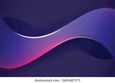 Fondo Abstractas de gradiente de onda púrpura y rosa