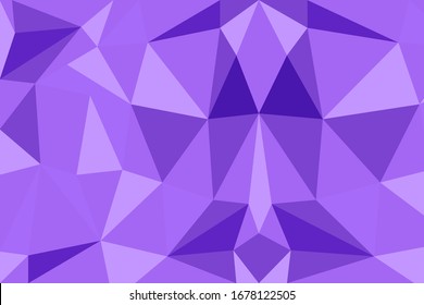 Abstract Purple Polygon Background Graphic Design