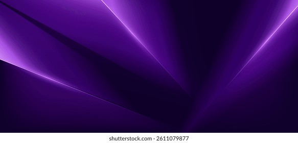 Abstract purple polygon elegant background vector illustration for banner business product presentations