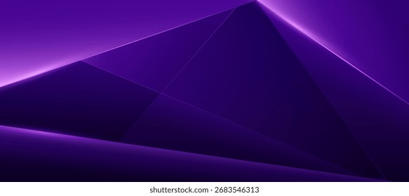 Abstractas Ilustración vectorial de fondo elegante de polígono púrpura para presentaciones de productos de negocios de Anuncio