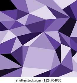 Abstract purple polygon triangle background, low ply concept EPS 10