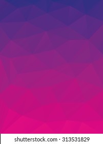 Abstract purple polygon vector background