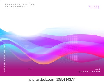 abstract purple poster design background