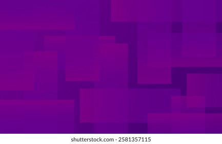 abstract purple rectangle background, gradient color background. templates for poster, card, banner, backdrop, brochure, cover, wallpaper, website. vector design
