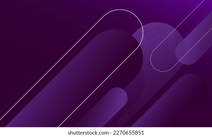 Abstract purple shapes background. Vector illustration