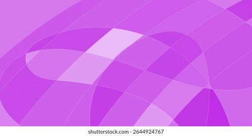 Abstract Purple Shapes Design Background