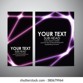 Abstract purple shining line pattern. Graphics resources design template. Vector illustration
