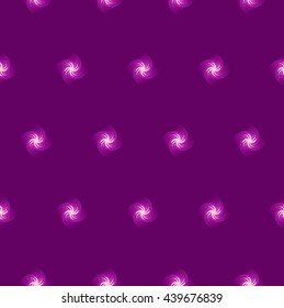 Abstract Purple shiny seamless pattern. Floral  vector business flyer template or corporate banner design with stylized waved flowers. Vector illustration