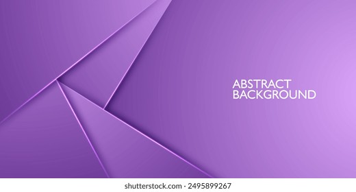 Abstract purple square overlap background for card graphics design. Orange background elements. Eps10 vector