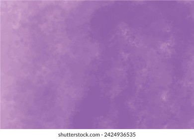 Abstract purple stained watercolor color splash blot distressed faded illustration. Purple shade marble textured. hand drawn painting grungy texture ink colors wet effect canvas aquarelle background