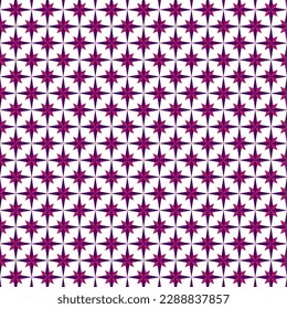Abstract purple star pattern background