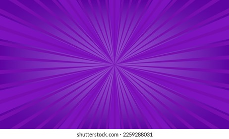 abstract purple sunburst pattern background for modern graphic design element. shining ray cartoon with colorful for website banner wallpaper and poster card decoration