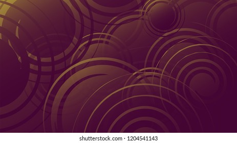 Abstract purple texture, background of cosmic energetic magical beautiful bright multicolored bubbles bubbles circles lines of spirals and geometric shapes. Vector illustration.