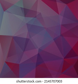 Abstract purple triangle background, vector illustration